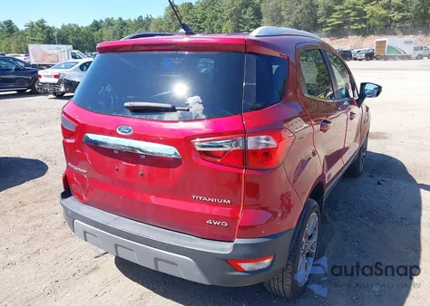 2019 Ford Ecosport Titanium из США, поврежденный, VIN MAJ6S3KL3KC271185
